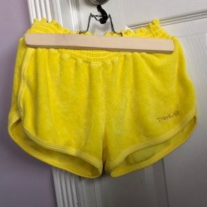 Yellow BEBE shorts